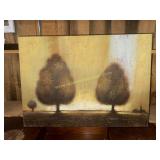 Canvas tree print