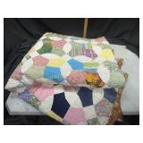 Hand made patchwork quilt