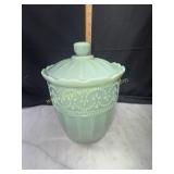 Pioneer woman timeless beauty jadite cookie jar