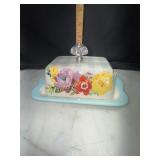 Pioneer woman sweet romance butter dish
