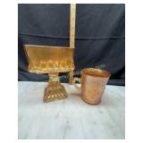 Carnival marigold candy stand and mug
