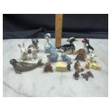 Miniature animal figures some Hagen Renaker