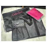 Thirty-one bags and kerchief