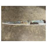 Hand painted saw