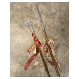 Decorative spears