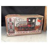 Die cast Texaco tanker coin bank