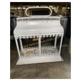 Metal candle lantern