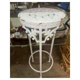 Iron plant stand