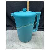 Tupperware gallon pitcher sheer blue