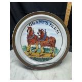Vintage grants farm Sierra stoneware plate