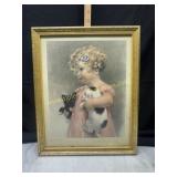 Framed Bessie Pease Guttman friendly enemies