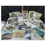 Vintage photographs and post card collection