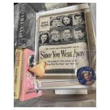Large collection of Shirley temple paper goods,
