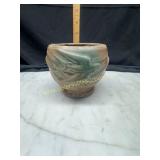 1930s McCoy pottery swallows in flight