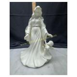 Madonna and child angel