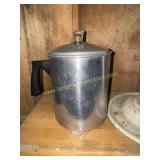 Aluminum coffee pot