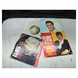 Elvis and Beatles 45s