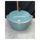 Turquoise club aluminum pot