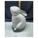 Pier 1 ceramic white glaze dipped rabbit