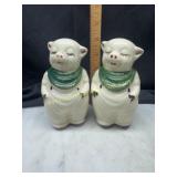 Shawnee smiley pig sale and pepper shakers