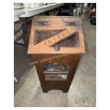 Vintage country wooden tater bin