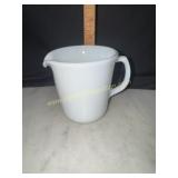 Pyrex milk glass creamer