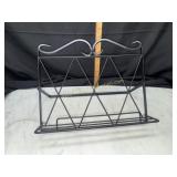 Metal recipe book stand