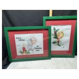 Christmas needle work