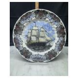 Churchill currier &ives plate US Ship of the Line