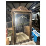 Small vintage wall mirror