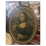 Ohio Art Metal Mona Lisa reproduction wall plaque