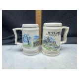 Missouri souvenir salt and pepper shakers