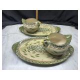 Temptations chicken soup bowls and sandwich