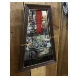 Michelob light advertising mirror sign