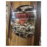Michelob advertising mirror sign