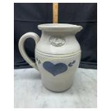 Pinewood valley stoneware pitcher