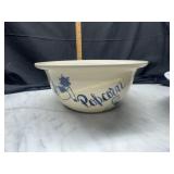 Stoneware popcornBowl