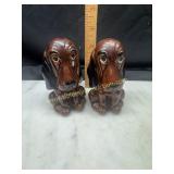 Vintage enesco sad eyed Bassett hound salt and