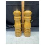 Wooden salt and pepper mills