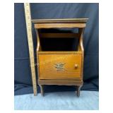 Vintage wooden spice rack