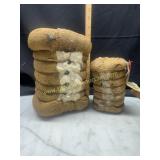 2 mini cotton bales