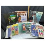 Vinyl records- Rolling Stones, George jones,