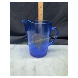Cobalt Shirley temple creamer