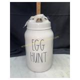 Rae Dunn egg hunt canister