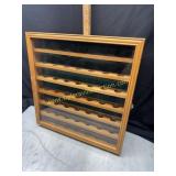 Golf ball display case would work great for egg