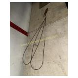 Primitive rug beater heart