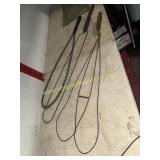 3 primitive rug beaters