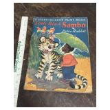 Vintage little black sambo paint book some pages