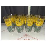 Set of 8 Boscul peanut butter jelly jar drinking