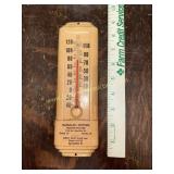 McMullen motors advertising thermometer